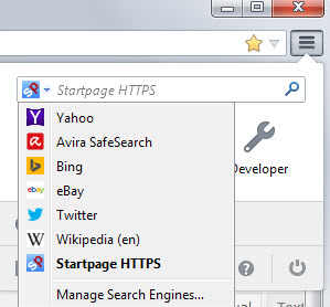 firefox search engine