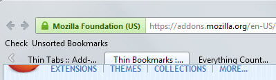 firefox reduce height tabs bookmarks