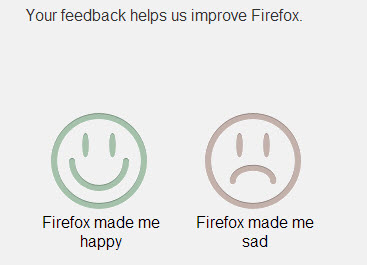 firefox happy sad