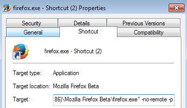 firefox profile manager