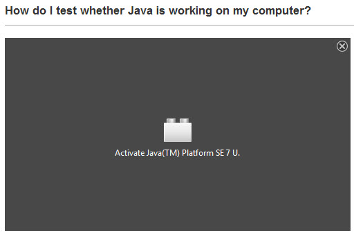 activate java