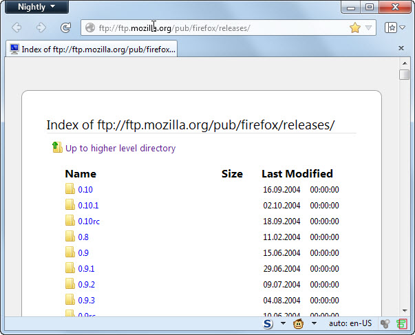 download old firefox versions