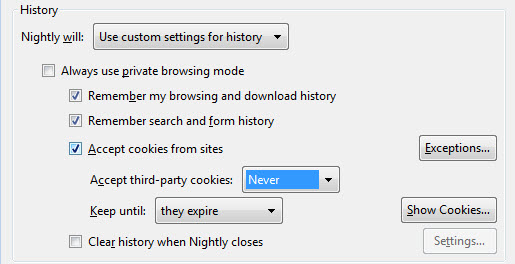 firefox block third-party cookies