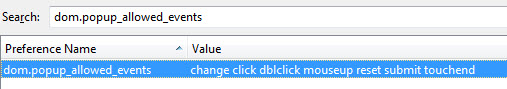 firefox allowed popup events