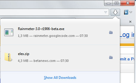 firefox new download manager