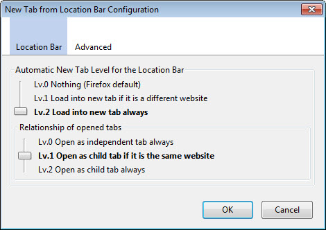 firefox new tab location bar