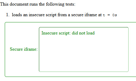 firefox insecure script