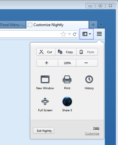 firefox customize