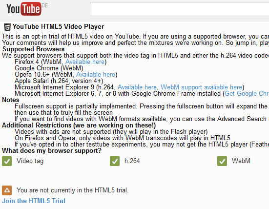 firefox youtube h264 support