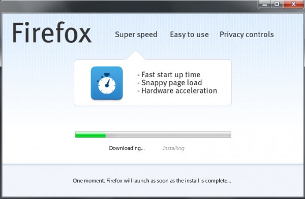 firefox web installer