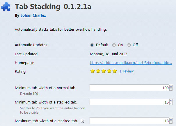 tab stacking firefox