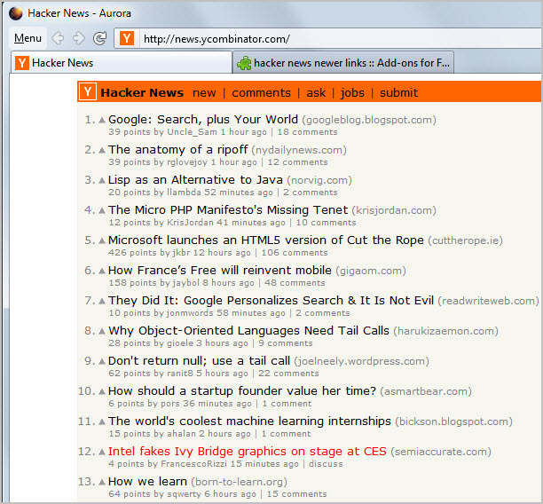 hacker news