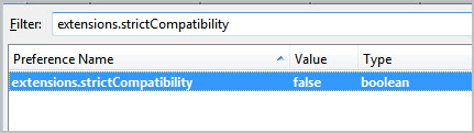 extensions strict compatibility