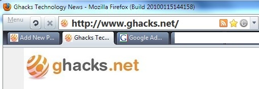 firefox change address bar font size