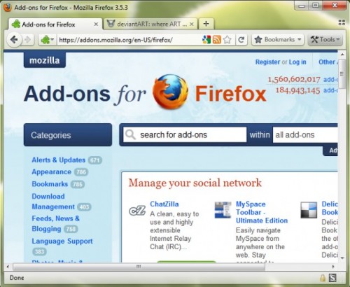 firefox4 theme tabs on top