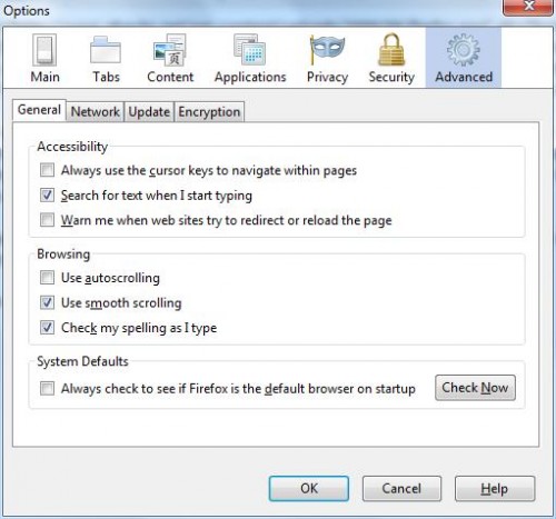 firefox spell check