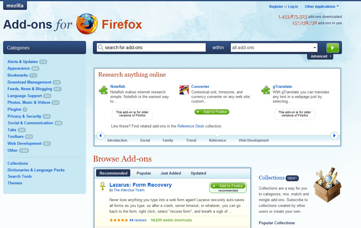 firefox extensions