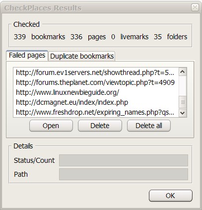 firefox bookmarks