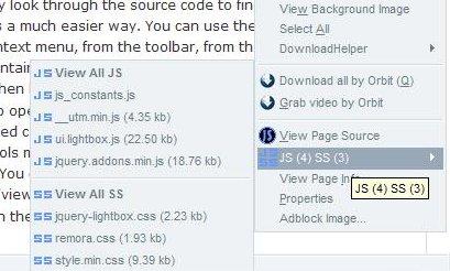 javascript source code