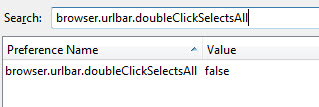 browser urlbar doubleclickselectsall