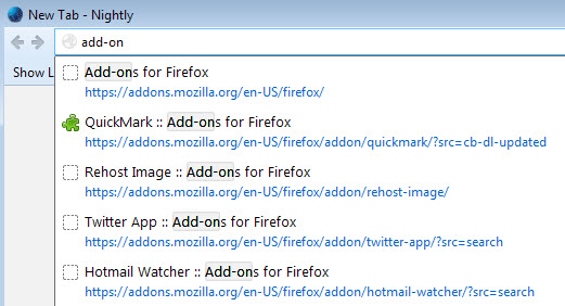 firefox location bar typos