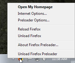 firefox preloader