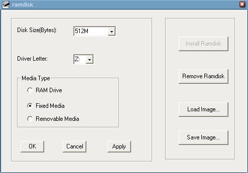 create a ramdisk