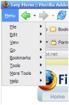 tine menu firefox add on