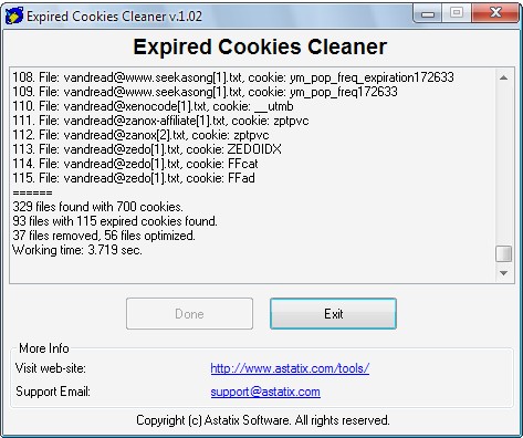 expired cookie