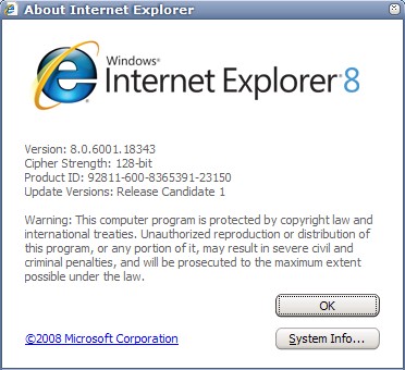 internet explorer 8 download