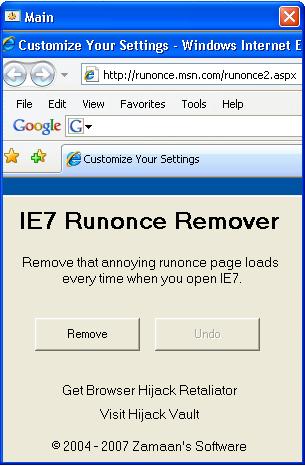 runonce remover