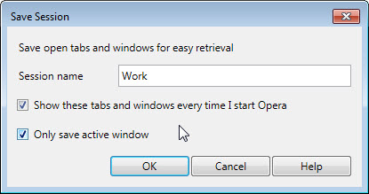 save sessions opera