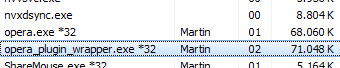 opera out-of-process plugins