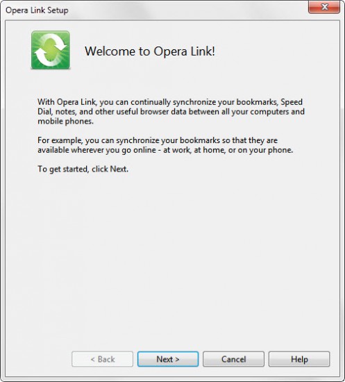 opera link setup