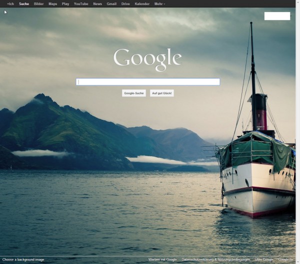 google homepage background image