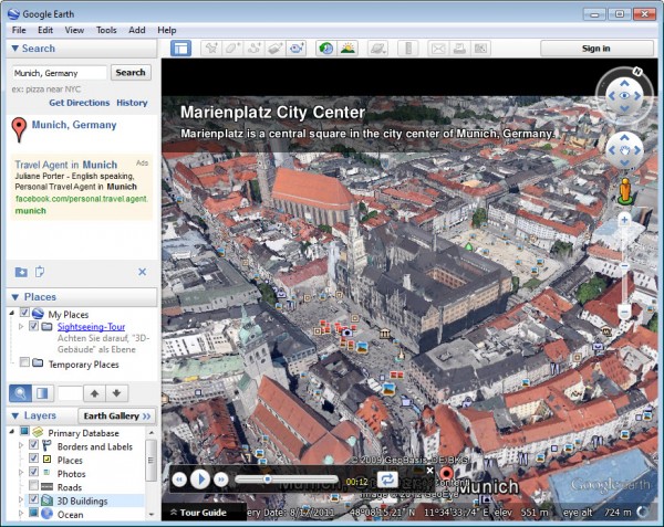 google earth 3d imagery