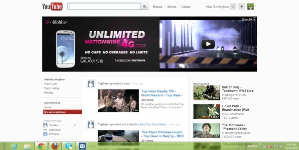 youtube test ui 1