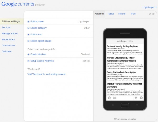 google currents