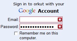 orkut login