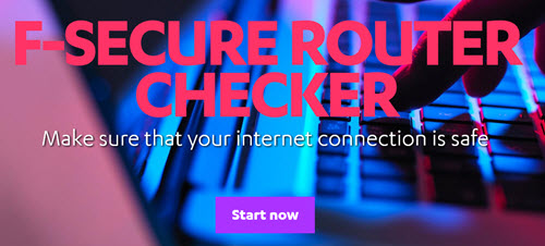 F-Secure Router Checker