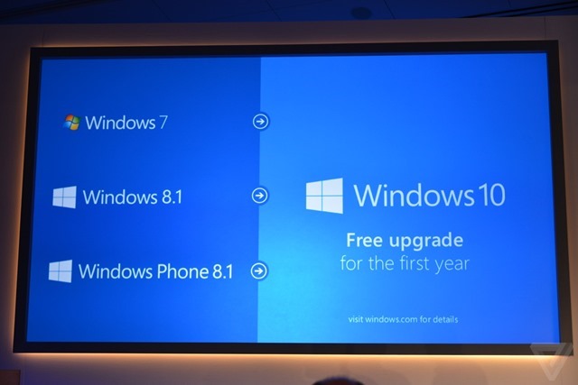 Windows 10 upgrade