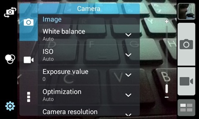 Camera UI