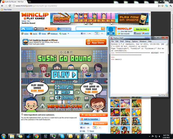 Python_Snapshot_of_sushi_game_full_screen