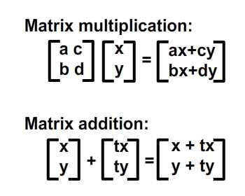 Matrix operations