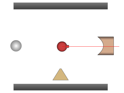 LaserGun_Projecting_Laser