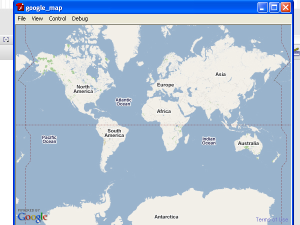 google maps api for flash