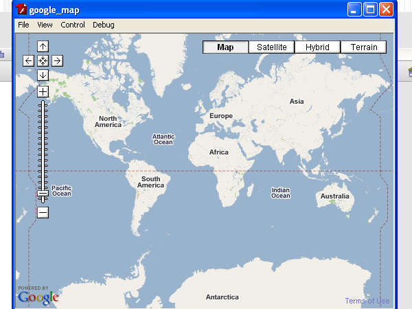 google maps api for flash