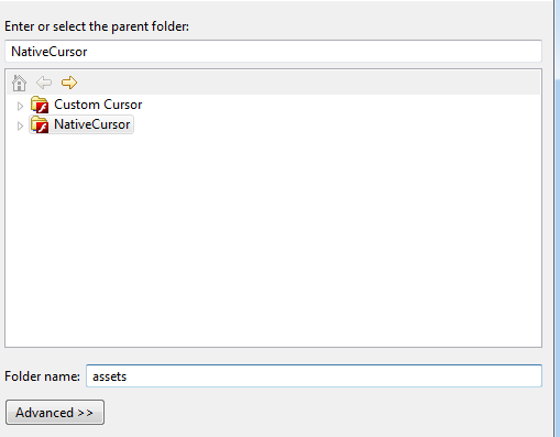 custom native cursor as3 flash