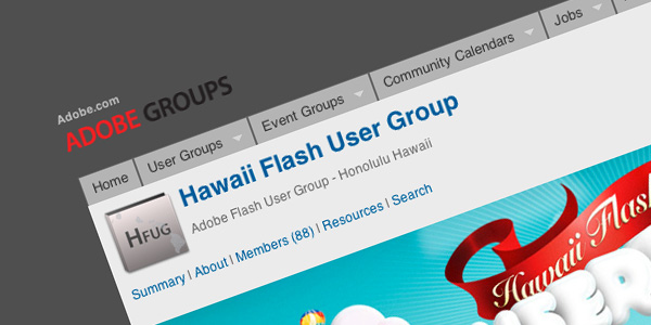 Hawaii Flash User Group