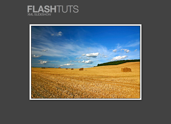 XML Flash Slideshow